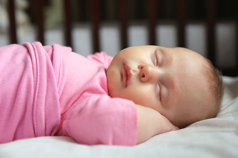 العودة إلى النوم :(SIDS) متلازمة موت الرضع المفاجئ